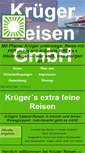 Mobile Screenshot of krueger-reisen-fn.de